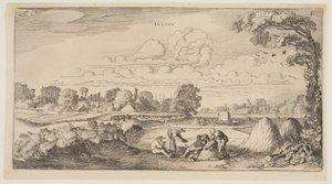 julho, de Os Doze Meses do Ano de Jan van de Velde II