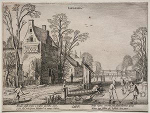 Os Doze Meses: Janeiro de Jan van de Velde II