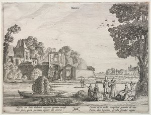 Os Doze Meses: Maio de Jan van de Velde II