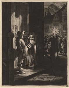 A estrela dos reis, uma peça noturna de Jan van de Velde II after Pieter Molijn