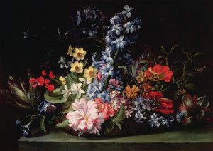 Cesta de flores