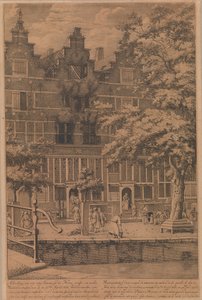 Extinção de um incêndio na Heerengracht (25-26 de abril de 1683) de Jan van der Heyden