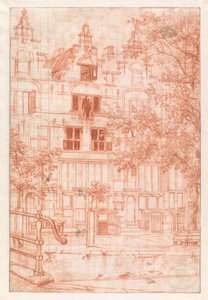 Após um incêndio na Herengracht em 1683 de Jan van der Heyden