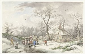 Inverno: Montagem para Terça-feira Gorda de Jan van der Meer (II)