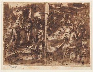 Reto: Casamento da Virgem de Jan van der Straet, called Stradanus
