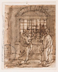 São Pedro na prisão de Jan van der Straet, called Stradanus