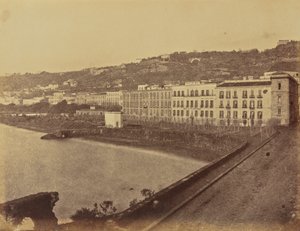 Nápoles, da nossa janela no Hotel des Etrangers