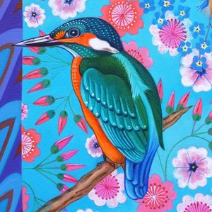 Martim-pescador, 2016, de Jane Tattersfield