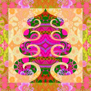 Árvore em rosa, 2020 de Jane Tattersfield
