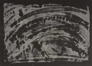 Poisoned Earth II, 2013 (xilogravura motosserra)
