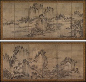 Paisagem de Japan, Muromachi period