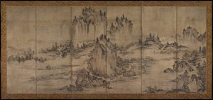 Paisagem de Japan, Muromachi period