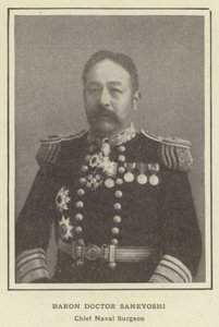 Barão Doutor Saneyoshi, Cirurgião Naval Chefe de Japanese Photographer