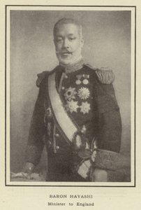 Barão Hayashi, Ministro da Inglaterra de Japanese Photographer