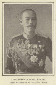 Tenente-General Muraki, Grande Camareiro do Príncipe Herdeiro de Japanese Photographer