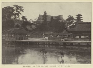 Templos na Ilha Sagrada de Miyajima