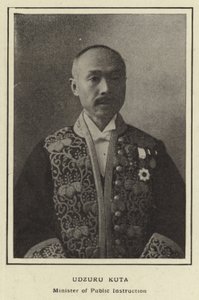 Udzuru Kuta, Ministro da Instrução Pública de Japanese Photographer
