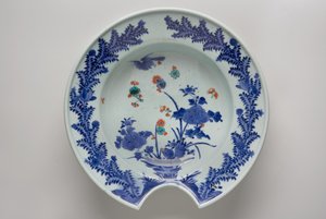 Tigela de barbeiro de Japanese School