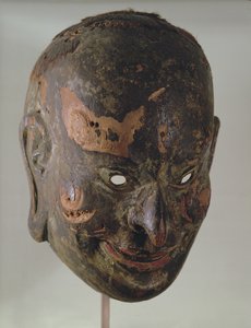 Chefe de Deva, período Nara (710-794) de Japanese School