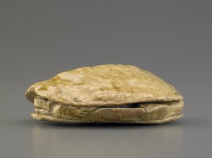 Caixa de incenso na forma de uma tartaruga, Nagoya, prefecture de Aichi, período de Edo (cerâmica) de Japanese School