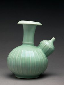 Kendi com decoração moldada, estufas Arita (porcelana)
