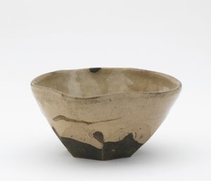 Tigela de serviço, prefecture de Hyogo, período de Edo (cerâmica) de Japanese School
