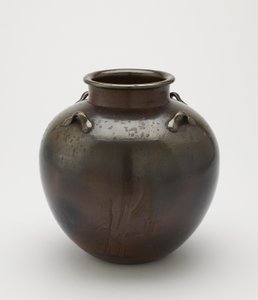 Jarra para armazenamento de folhas de chá, Imbe, prefeitura de Okayama, período Edo, século XVIII a XIX (cerâmica) de Japanese School