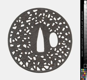 Tsuba: Cem Macacos de Japanese School