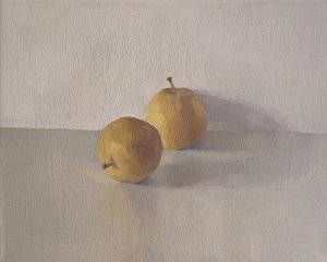 Peras chinesas, 2004 (óleo sobre tela)