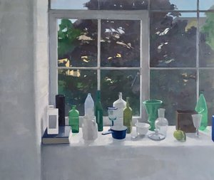 Arranjo de verão, 2020 (óleo sobre tela)