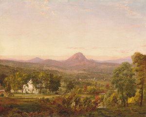 Paisagem do outono, Pão de Açúcar, Orange County, Nova York, c.1870-75 de Jasper Francis Cropsey
