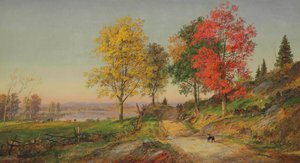 Lago Greenwood de Jasper Francis Cropsey