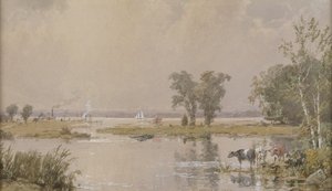 Hackensack Meadows de Jasper Francis Cropsey