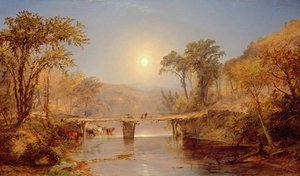 Verão indiano no rio Delaware, 1882