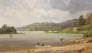No lago Wawayanda, Nova Jersey de Jasper Francis Cropsey
