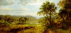 O rio Saw Mill, de Jasper Francis Cropsey