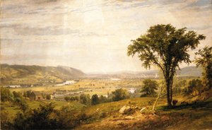 Wyoming Valley, Pensilvânia de Jasper Francis Cropsey