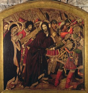 Caminho para o Calvário, Retábulo de Blanquers de Jaume Huguet