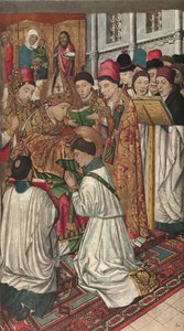 São Vicente ordenado por São Valério de Jaume Huguet