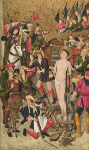 São Vicente na fogueira de Jaume Huguet