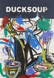 Ducksoup, 2015 (técnica mista sobre papel para aguarela montado num painel com receita no verso) de Jay Batlle