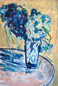 Fleur De Sel No. 12 This Is Not A Rose, 2021 (óleo sobre tela) de Jay Batlle