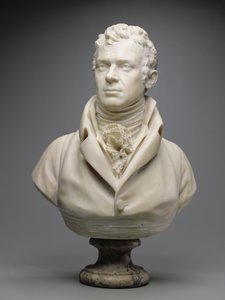Robert Fulton, c.1804 (mármore) (ver também 345578-79) de Jean Antoine Houdon
