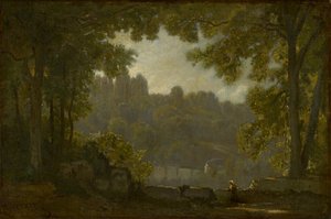 Paisagem Florestal de Jean-Baptiste-Camille Corot