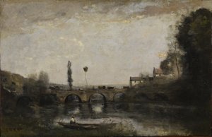 Paisagem com ponte