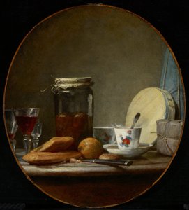 Pote de damasco de Jean Baptiste Simeon Chardin