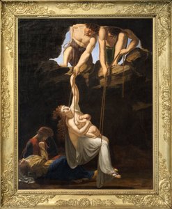 Sacrifício Humano nas Gauleses (óleo sobre tela) de Jean Baptiste Isabey