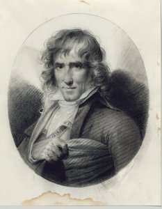 Retrato do artista Joseph Chinard de Jean-Baptiste Isabey