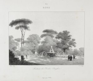 Viagem à Itália em 1822 de Jean-Baptiste Isabey