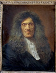 Retrato do médico de Luís XIV, Raymond Finot (1636-1709) Pintura de Jean Baptiste Jouvenet (1644-1717) 1704. Dim 0,73 x 0,59 m Musee du Louvre, Paris